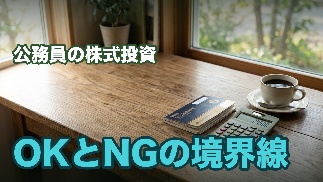 公務員の投資ルール